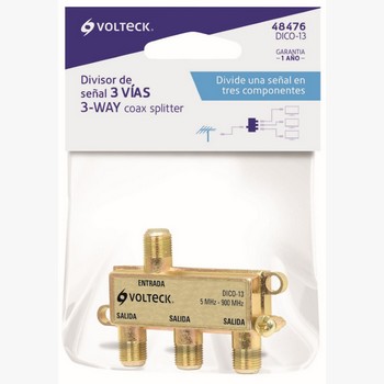 DIVISOR COAXIAL 1 ENT 3 SALIDAS