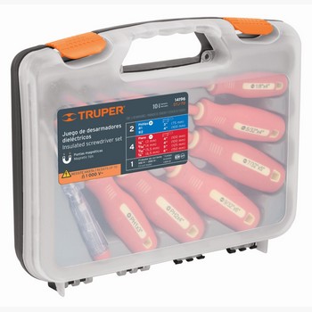 JUEGO 6 DESARMADORES DIELECTRICOS 14196