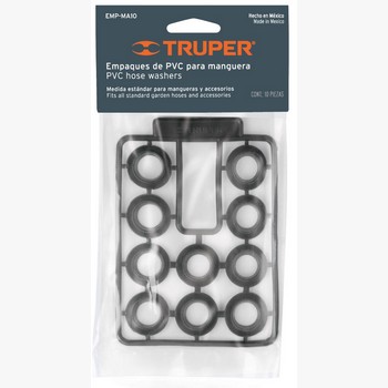 EMPAQUES 10PZ HULE MANGUERA 10381 TRUPER