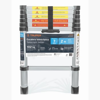 ESCALERA TELESCOPICA 7 PELD TIPO II 175K