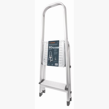 ESCALERA PLEGABLE 2 PELD ALUMINIO TRUPER