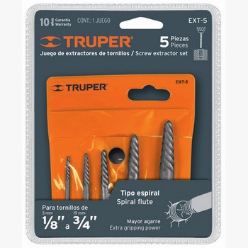 EXTRACTOR TORNILLO 5PZ