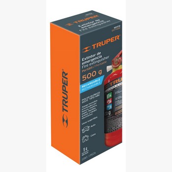 EXTINTOR PORTATIL RECA 0.5KG POLVO ABC