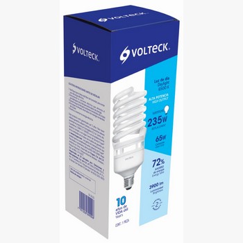 FOCO ESPIRAL 45W T4 165W 2700L