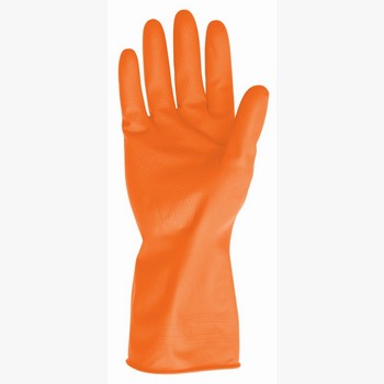 GUANTES LATEX GDE NARANJA TRUPER