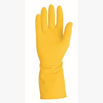 GUANTES LATEX MED AMARILLO PRETUL