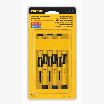 JUEGO DESARMADOR JOYERO 6 PIEZAS