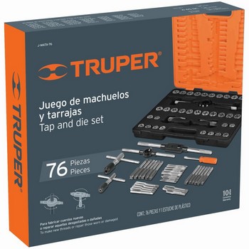 JUEGO MACHUELOS Y TARRAJAS 76 PZ