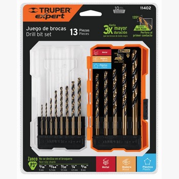 JUEGO 13 BROCAS ALTA VELIDAD 11402