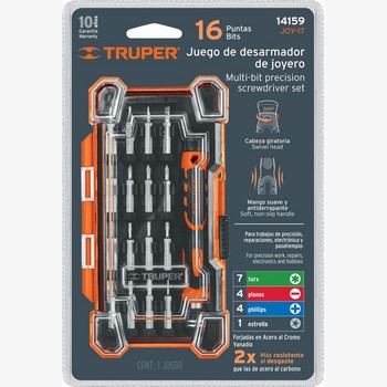 JUEGO DESARMADORES JOYERO PUNTAS INTERCA