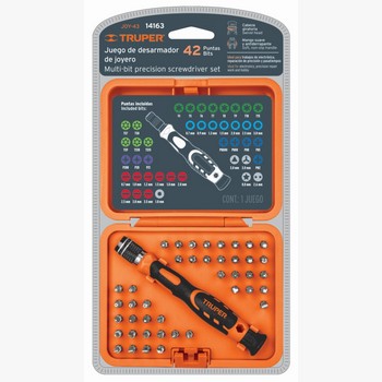 JGO DESARMADOR JOYERO 43PZ 14163 TRUPER