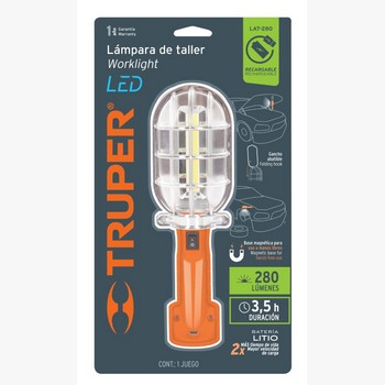 LAMPARA TALLER RECARGABLE 280LM  15143