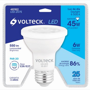 FOCO LED 7W E26 LUZ BLANCA 46182