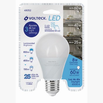 FOCO BULBO LED 8W 25W 850LM FRIA 48052