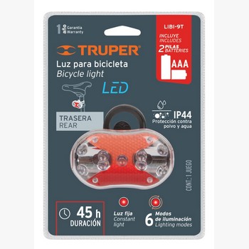 LINTERNA BICICLETA TRASERA