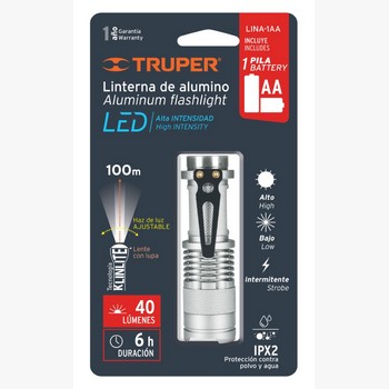 LINTERNA BOLSILLO PILA 35L 35M