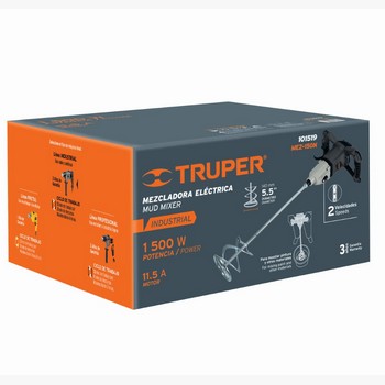 MEZCLADORA ELECTRICA 1500W IND