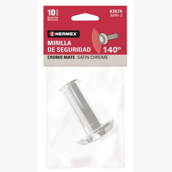 MIRILLA SEGURIDAD CROMO