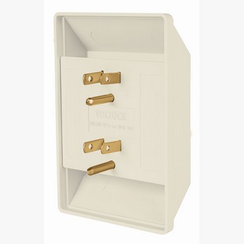 MULTICONTACTO 6 ENTRADAS CUADRADO VOLTEK