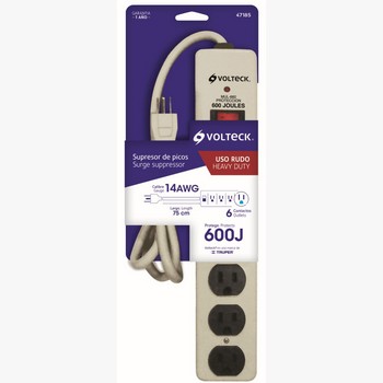 MULTICONTACTO 6 ENTRADAS SUPRESOR PICOS