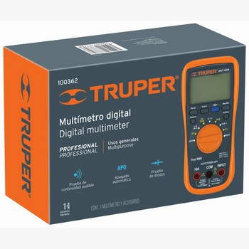 MULTIMETRO PRO RMS VERDA Y AUT RANG DELU