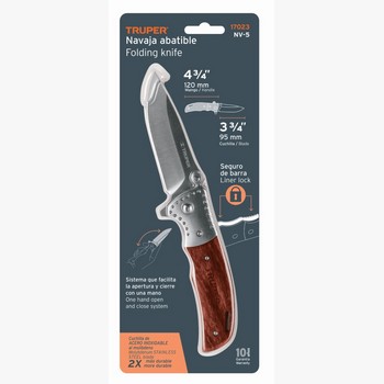 NAVAJA ABATIBLE MANGO METALICO 5