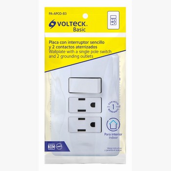 PLACA ARMADA 1 APAG 2 CONTACTOS BASIC