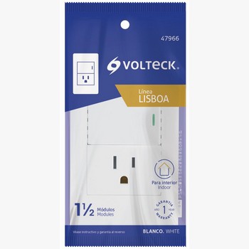 PLACA ARMADA BLANCA INTY CONTACTO 1.5MOD