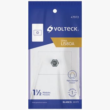 PLACA ARMADA  BCA 1 TOMA TV 1.5MOD LISBO