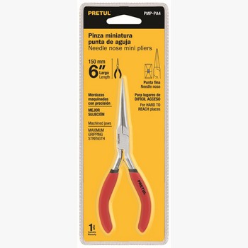 PINZA PUNTA AGUJA MINI 6